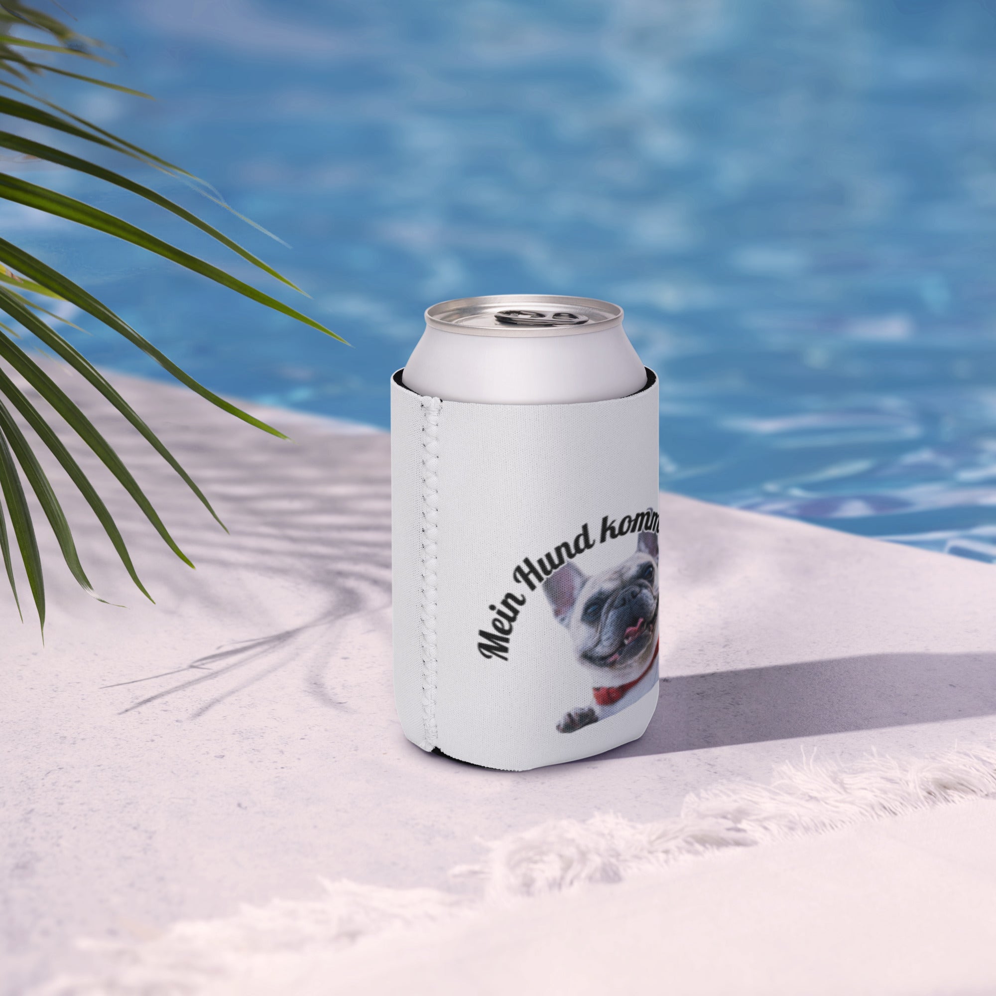 Praktischer Getränkekühler mit Hunde-Design