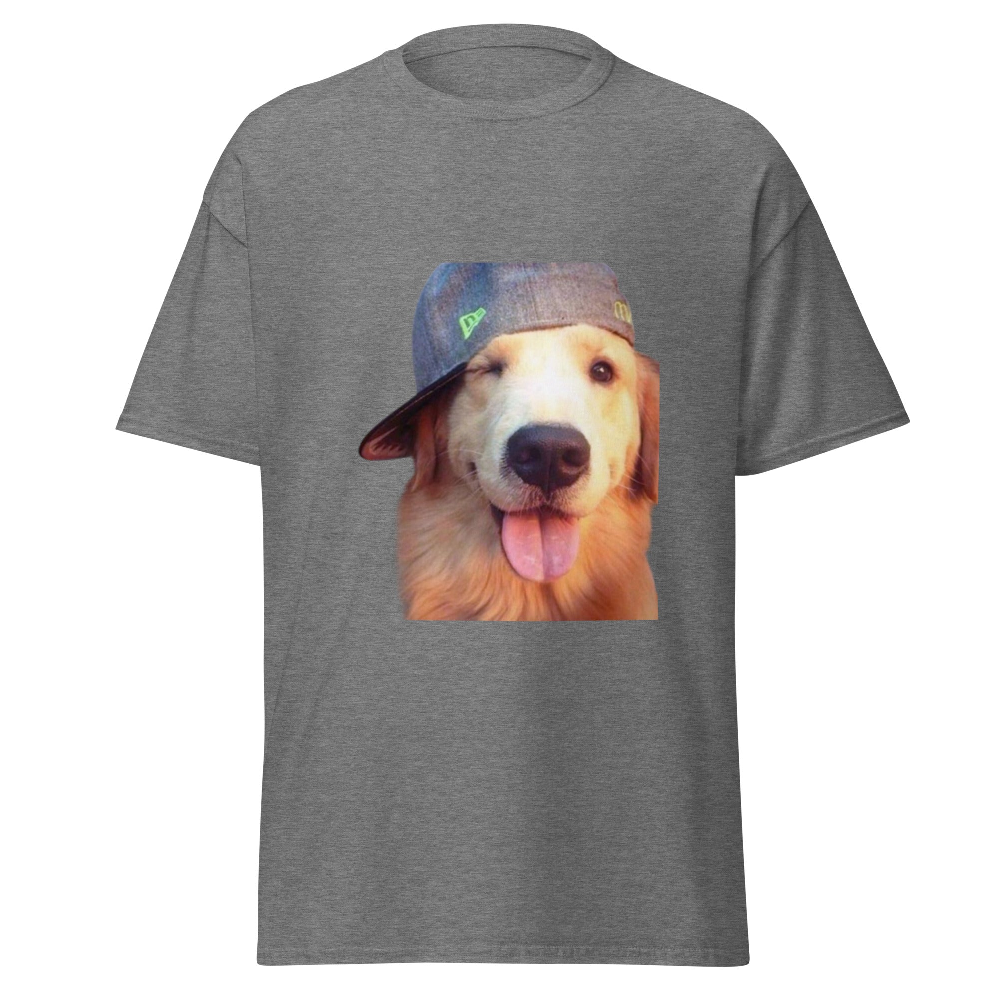 Golden Retriever T-Shirt mit Baseballkappe
