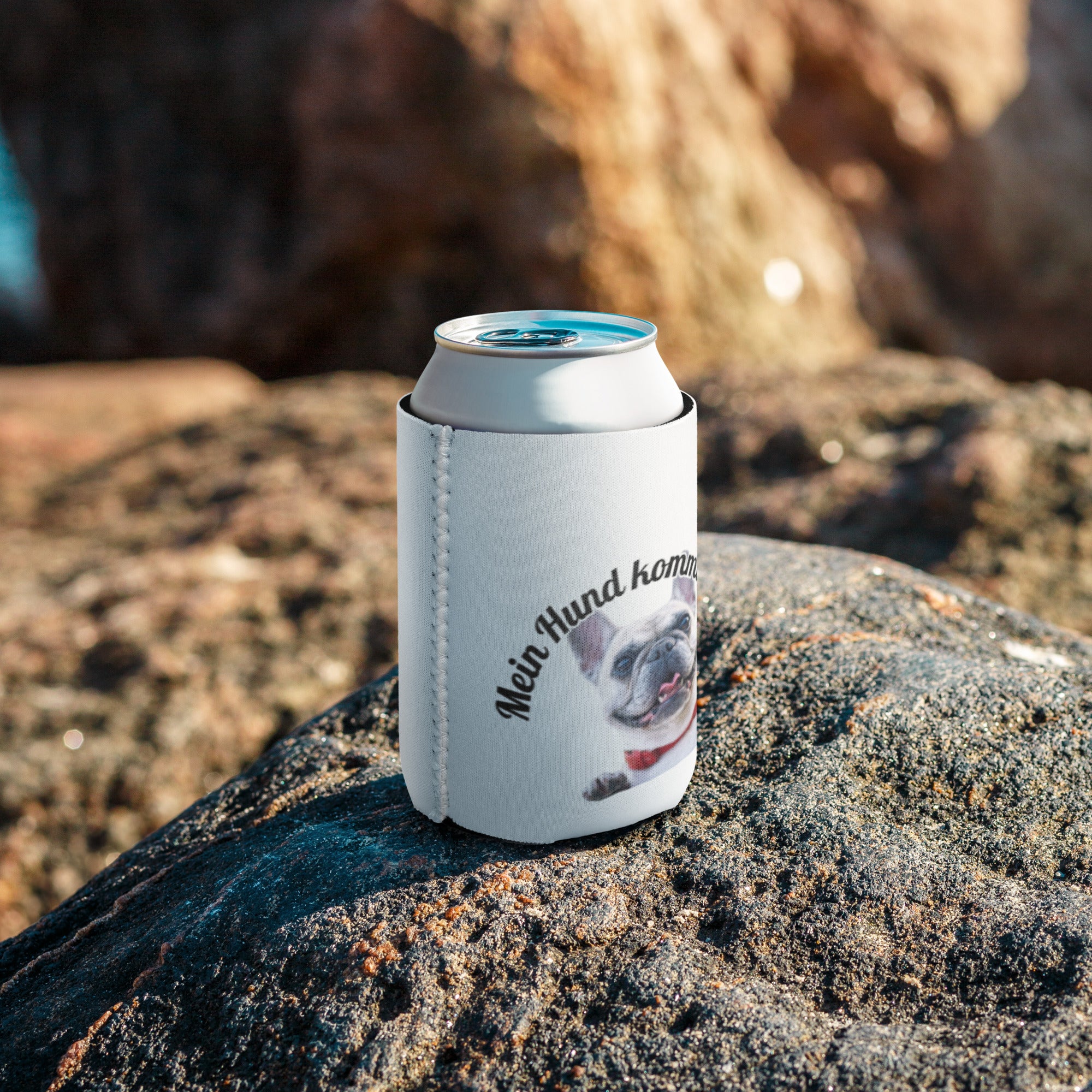 Can Cooler für Hundeliebhaber mit Frenchie Motiv