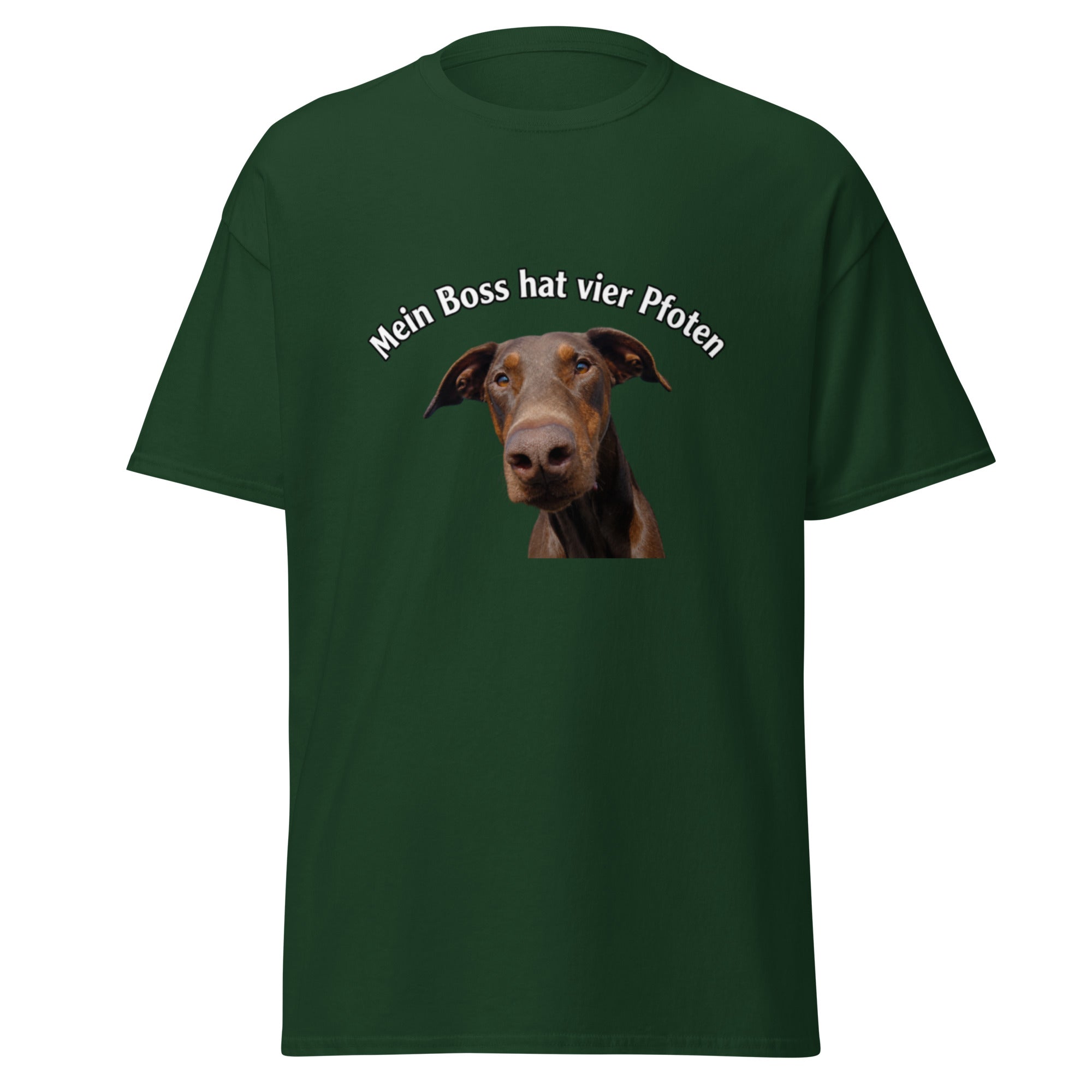 Unisex Shirt mit Hunde-Design