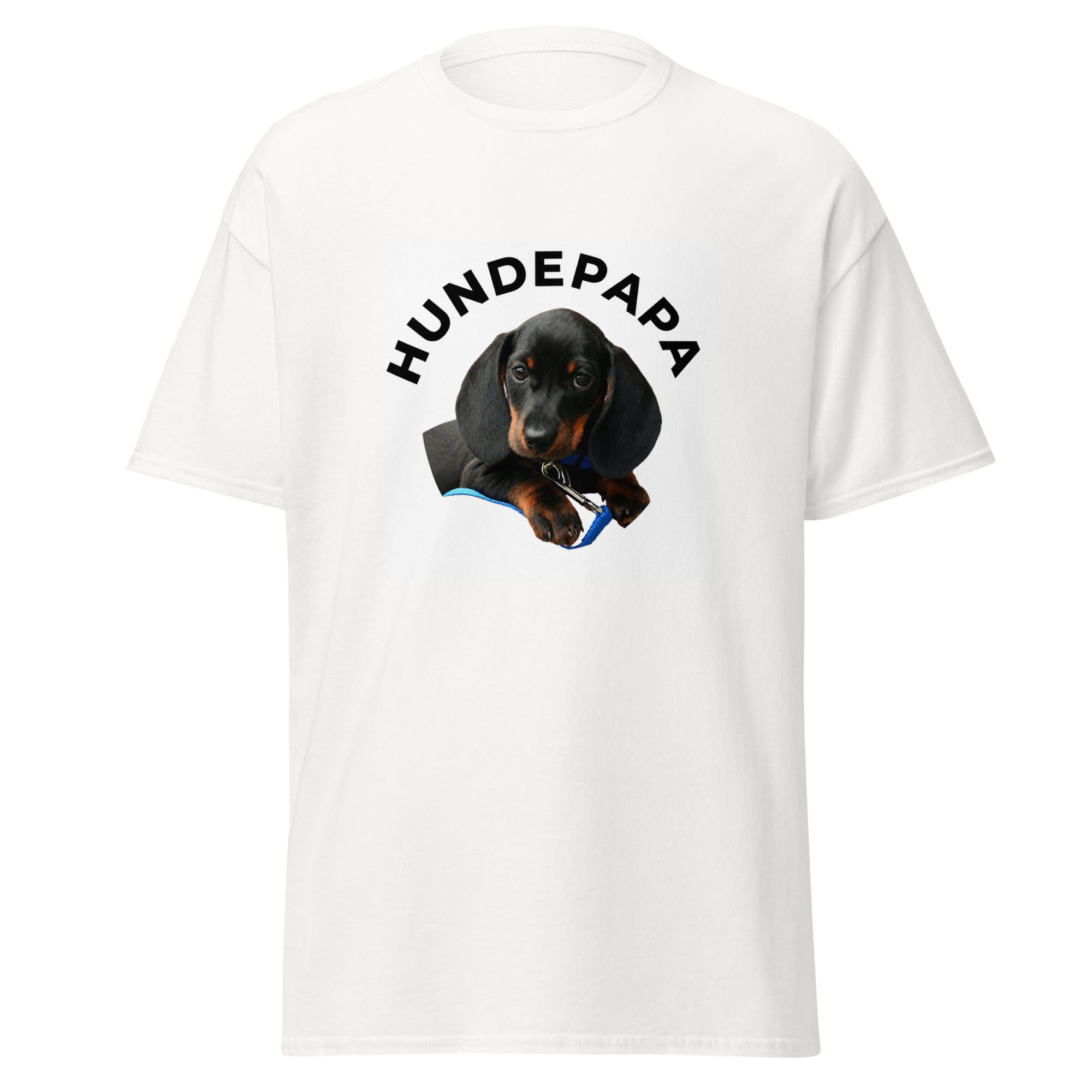 Hundepapa Dackel T-Shirt mit lustigem Design für Hundeliebhaber