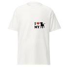 I Love My Dog Unisex T-Shirt mit Hunde-Motiv