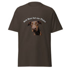 Mein Boss hat vier Pfoten Unisex T-Shirt mit Hunde-Motiv